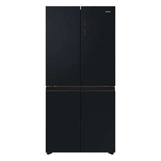 Haier 463L Quad Door Fridge Freezer - Black (600 Series)