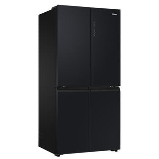 Haier 463L Quad Door Fridge Freezer - Black (600 Series)