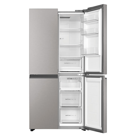 Haier 463L Quad Door Fridge Freezer - Satina