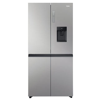 Haier 508L Quad Door Fridge Freezer with Water Dispenser - Satina (600 Series)