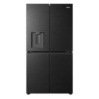 Haier 672L 500 Series Quad Door Refrigerator Freezer Ice & Water (Non-Plumbed) - Black