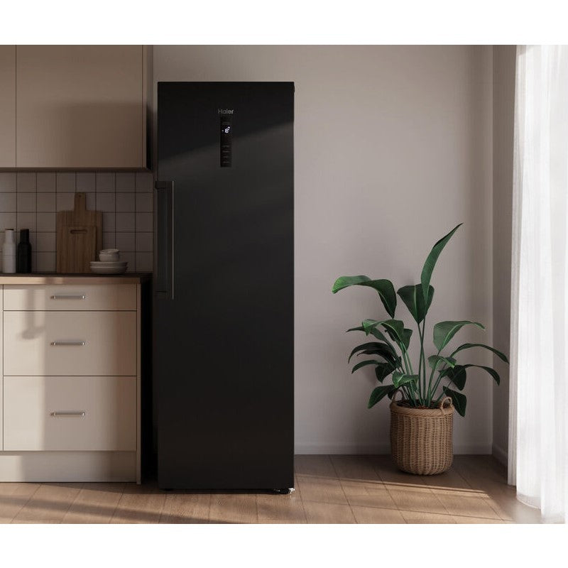 Haier 272L 300 Series Vertical Freezer - Black