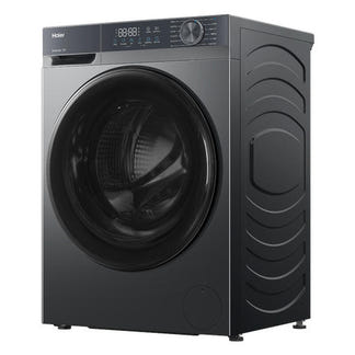Haier 10kg Front Load Washing Machine with Anti-Bacterial Treatment - Black (300 Series)