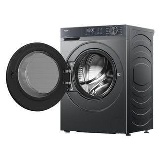 Haier 10kg Front Load Washing Machine with Anti-Bacterial Treatment - Black (300 Series)