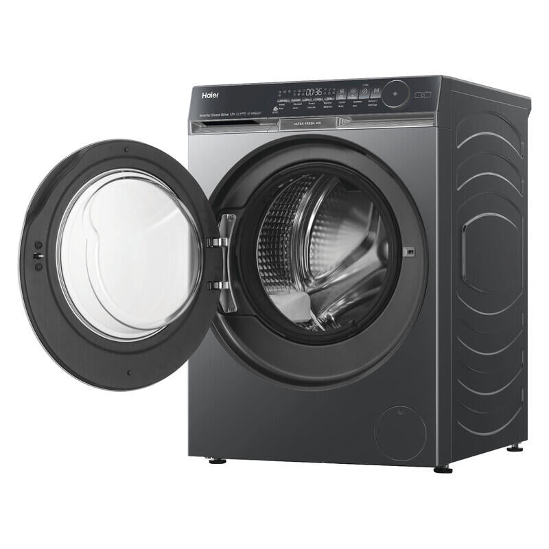 Haier 12kg 500 Series Front Load Washing Machine Ultra Fresh Air - Dark
