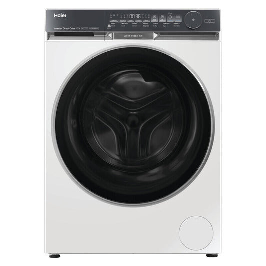 Haier 12kg Smart 500 Series Front Load Washing Machine - White