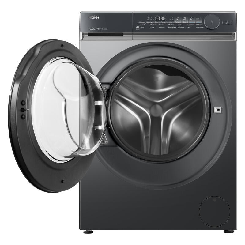 Haier 9.5kg Front Load Washing Machine - Dark