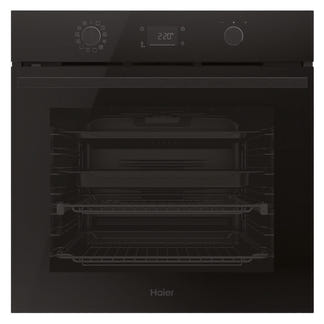 Haier 60cm 500 Series Built In Oven Air Fry Steam Assist - Black
