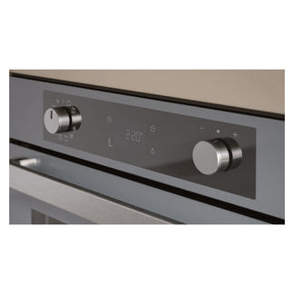 Haier 60cm Pyrolytic Built-In Oven with 12 Functions - Grey (500 Series)