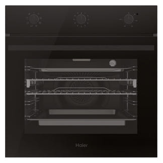 Haier 60cm Built-In Oven with 7 Functions - Black (300 Series)