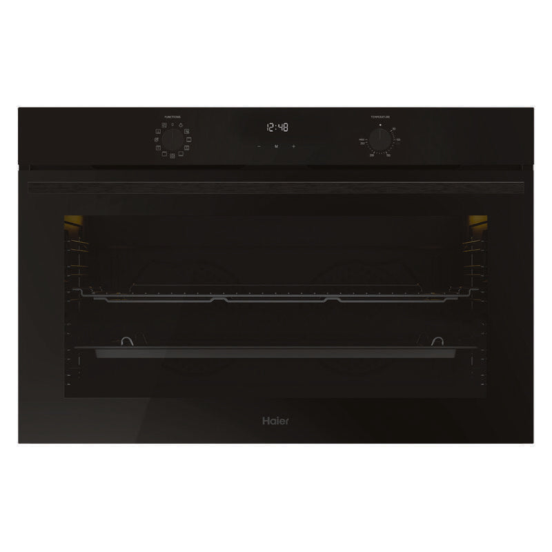 Haier 90cm Built-In Oven with 11 Functions - Black (300 Series)