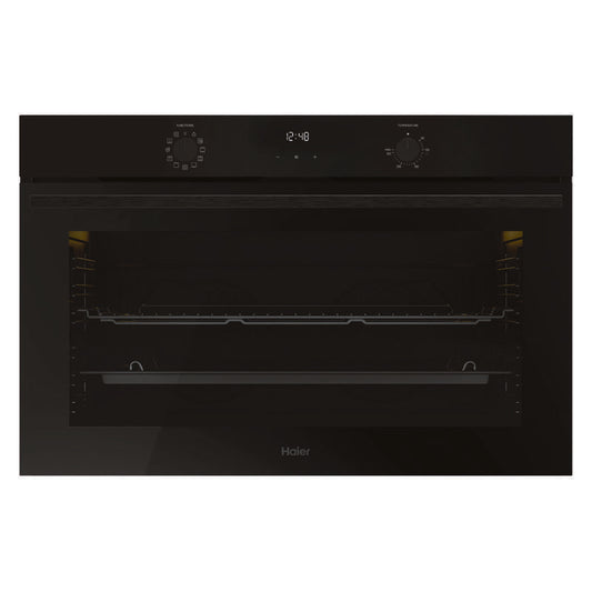 Haier 90cm Built-In Oven with 11 Functions - Black (300 Series)