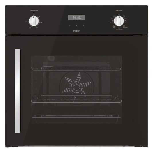 Haier 60cm 300 Series Built-In Oven - Black