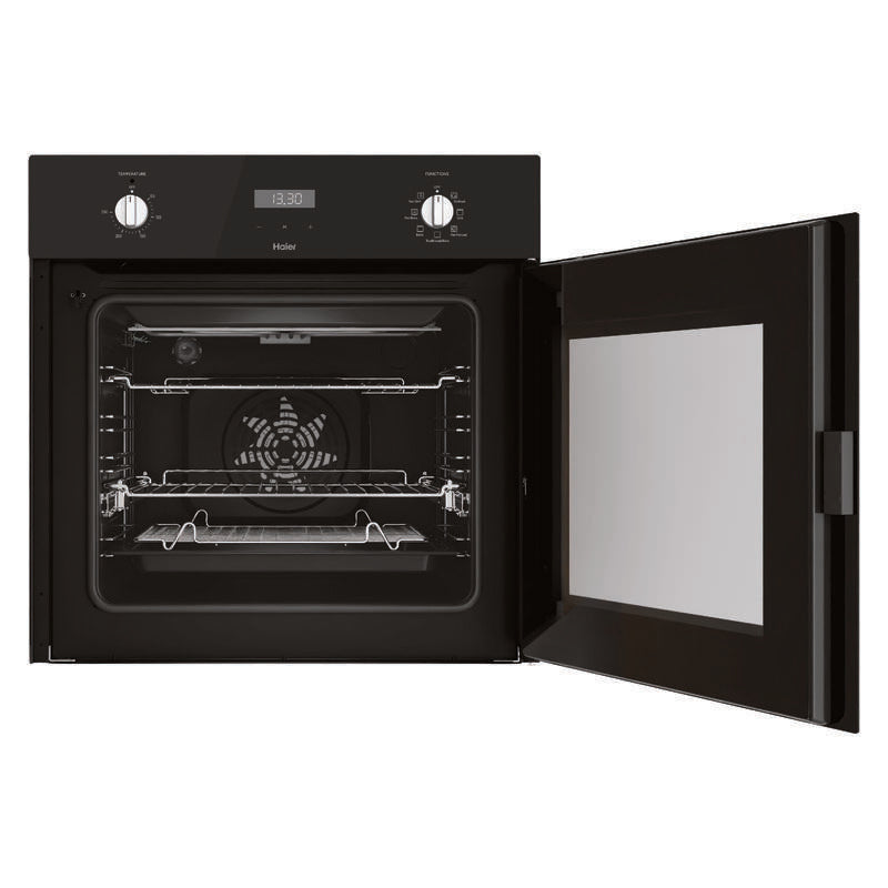 Haier 60cm 300 Series Built-In Oven - Black
