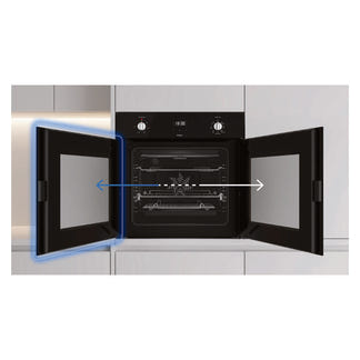 Haier 60cm 300 Series Built-In Oven - Black