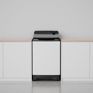 Haier 12kg Top Load Washer - White