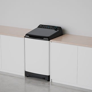 Haier 12kg Top Load Washer - White