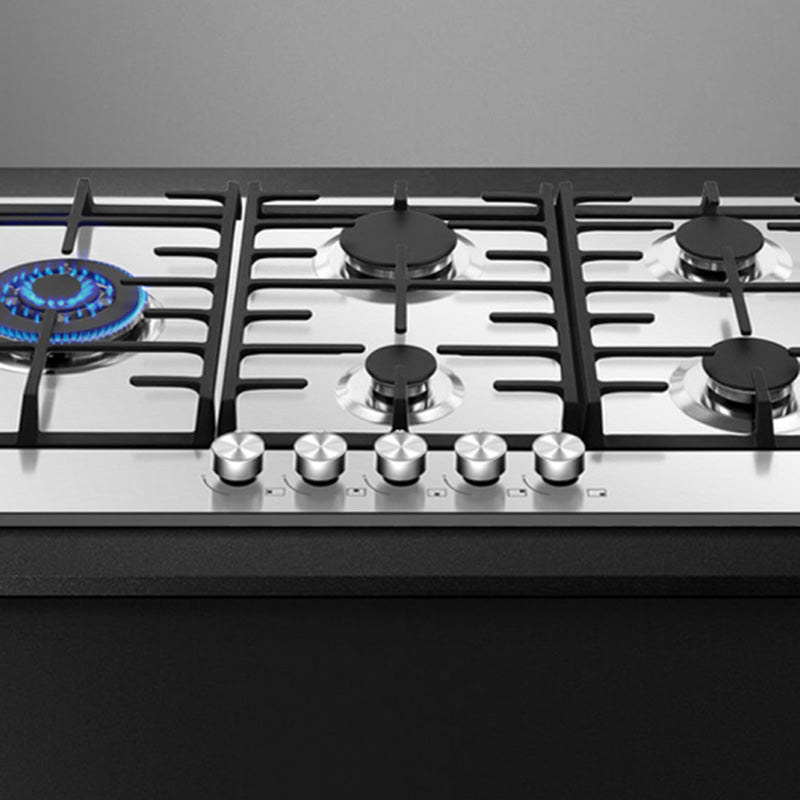 Haier 90cm Gas Cooktop - Stainless Steel