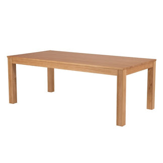 Hamilton 210cm Timber Dining Table - Messmate/Natural