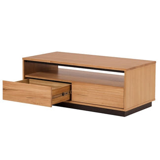 Hamilton 2 Drawer Coffee Table - Messmate/Natural