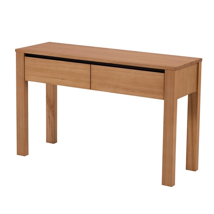 Hamilton 2 Drawer Hall Table - Messmate/Natural