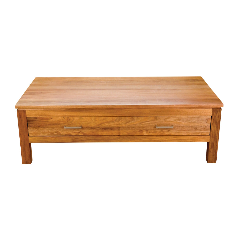 Havana 2 Drawer Coffee Table - Blackwood