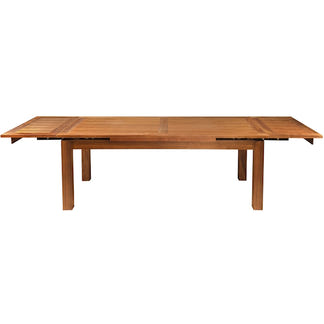 Havana 150-250cm Extension Timber Dining Table - Blackwood