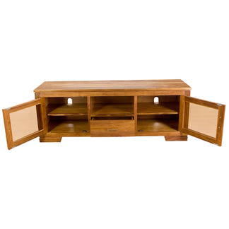 Havana 1600mm Timber Entertainment Unit - Blackwood