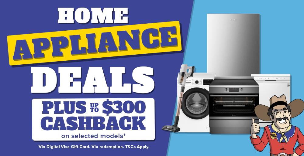 Home Appliance Deals Plus Up to $300 Cashback