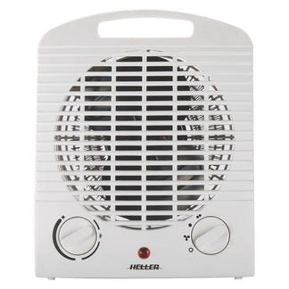 Heller 2000W Upright Fan Heater - White