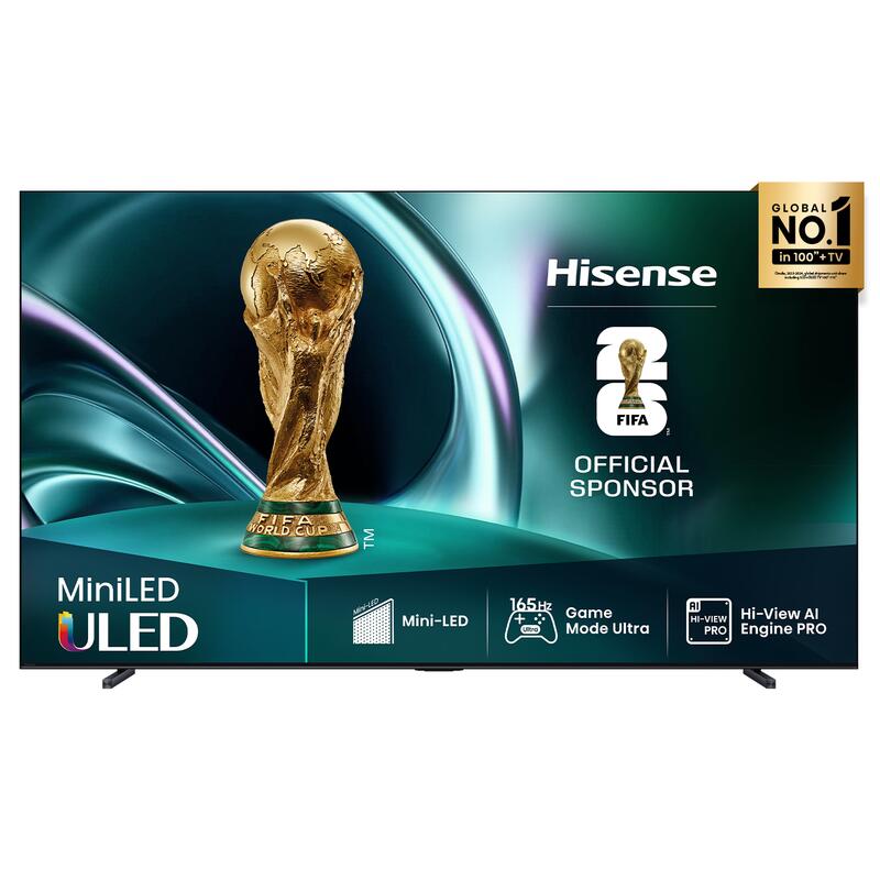 Hisense 100" U6QAU PRO Smart 4K ULED Mini-LED TV (2025)