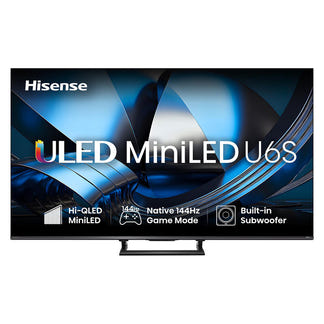 Hisense 65" U6SAU Smart 4K Mini-LED Hi-QLED AI TV (2026)