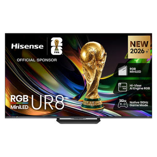 Hisense 75" UR8 Smart 4K RGB MiniLED AI TV (2026)