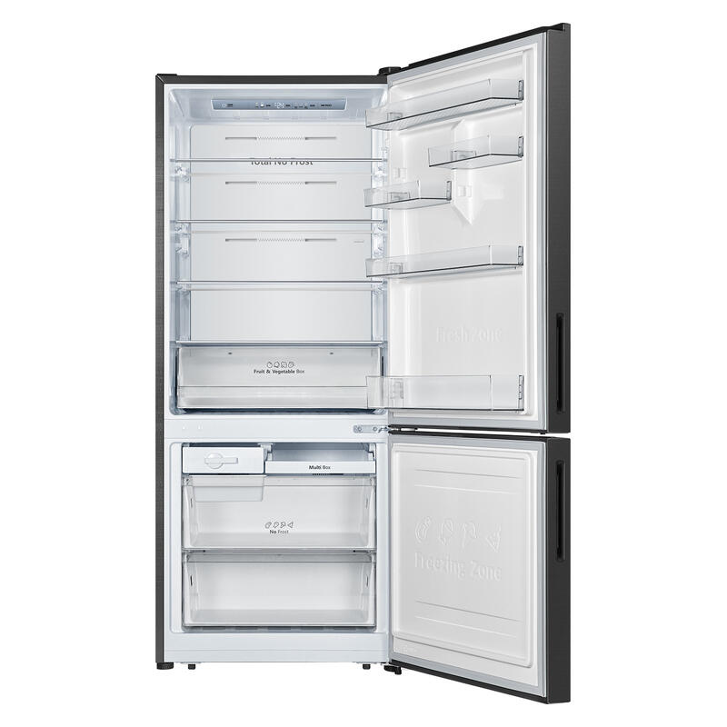 Hisense 417L Bottom Mount Refrigerator - Black
