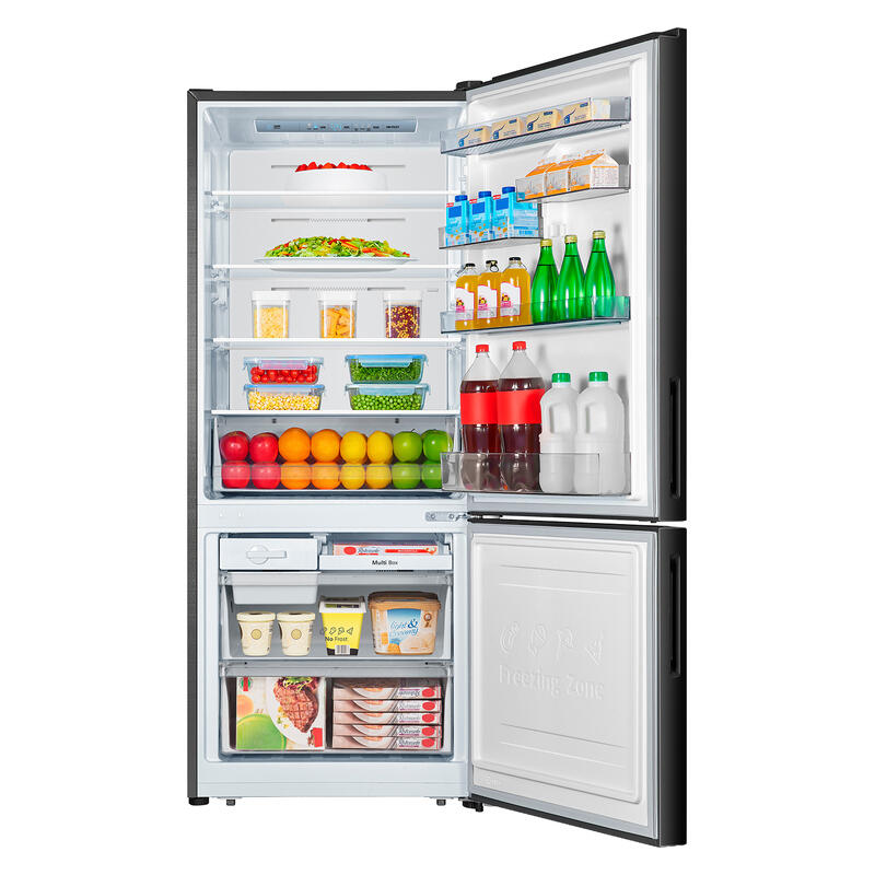 Hisense 417L Bottom Mount Refrigerator - Black