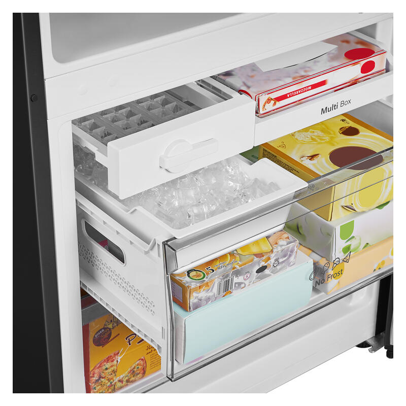 Hisense 417L Bottom Mount Refrigerator - Black