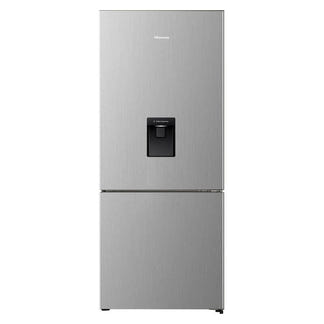 Hisense 415L Bottom Mount Fridge with Water Dispenser - Stainless Steel