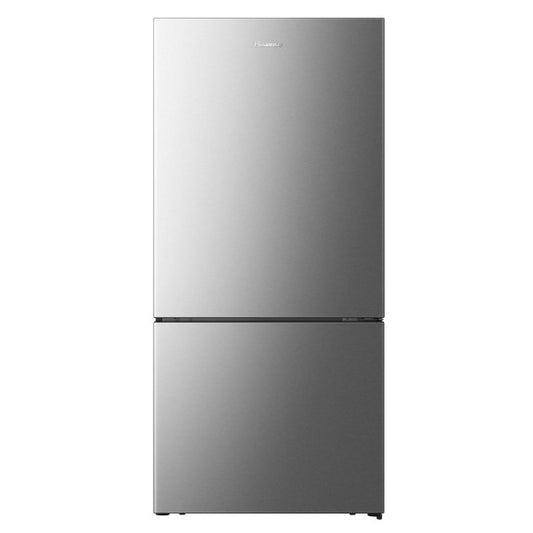 Hisense 503 Litre Bottom Mount Fridge - Stainless Steel
