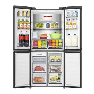 Hisense 483L French Door Refrigerator - Black