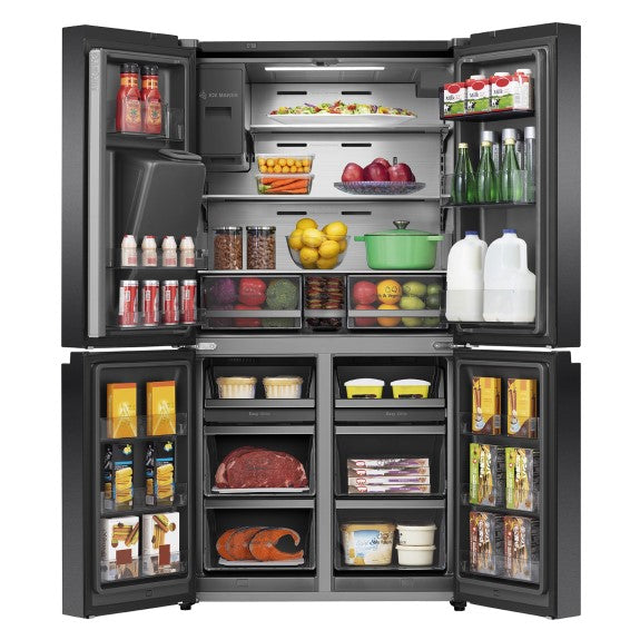 Hisense 585L French Door Refrigerator - Stainless Steel