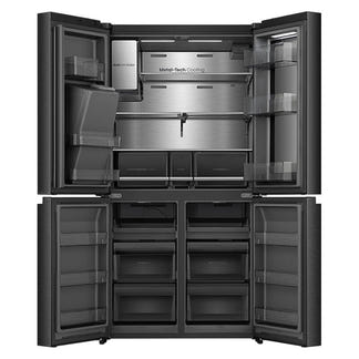 Hisense Pureview French Door Fridge - Dark Stainless Steel