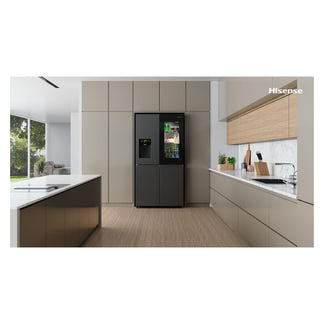Hisense Pureview French Door Fridge - Dark Stainless Steel