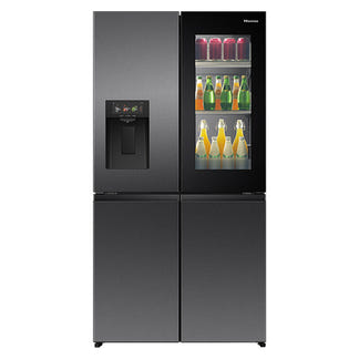 Hisense Pureview French Door Fridge - Dark Stainless Steel