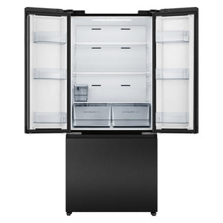 Hisense 541L Pureflex French Door Fridge with Non- Plumbed Ice & Water - Black
