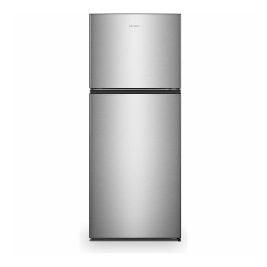 Hisense 424L Top Mount Refrigerator - Stainless Steel