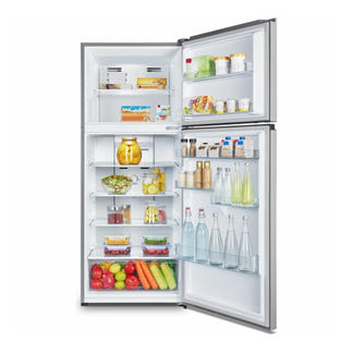 Hisense 424L Top Mount Refrigerator - Stainless Steel