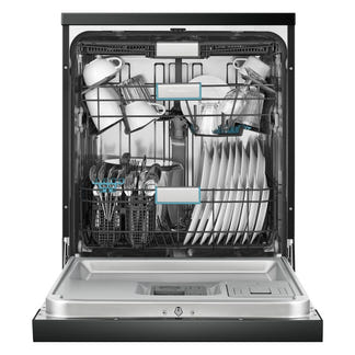 Hisense 60cm Freestanding Dishwasher with WIFI and Corner Wash - Dark Stainless Steel