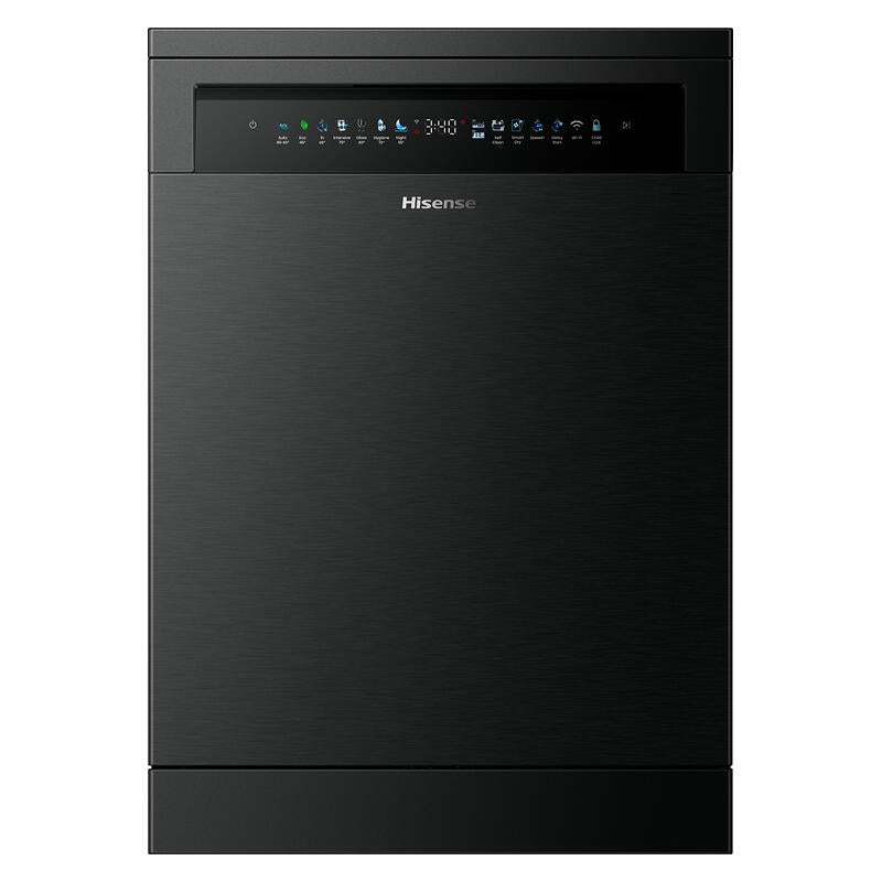 Hisense 60cm Veroshine 16 Place Setting Dishwasher - Black (Series 7)