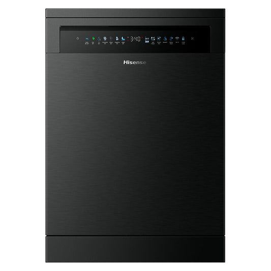 Hisense 60cm Veroshine 16 Place Setting Dishwasher - Black (Series 7)