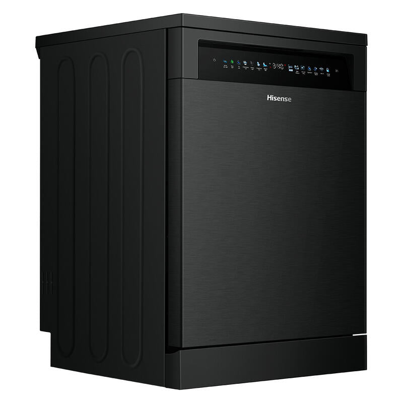 Hisense 60cm Veroshine 16 Place Setting Dishwasher - Black (Series 7)